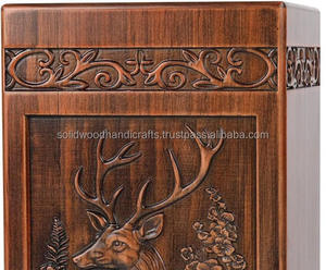 Urnas de Cremación para Adultos al por Mayor, Urnas de Madera para Cenizas Humanas, Urnas Funerarias, Tamaño Personalizado, Artículos para Entierro - Product Image 2