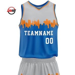 Uniformes de basket-ball personnalisés en vente à prix de gros abordable, maillots de basket-ball avec ensemble de shorts, prix sublimé, service OEM - Product Image 3