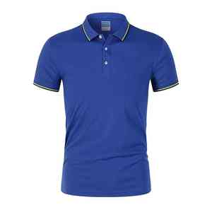 Camiseta Premium de Alta Calidad, 100% Fibra de Poliéster, Multicolor Opcional, Camiseta Polo de Manga Corta con Cuello Solapa para Hombre - Product Image 2