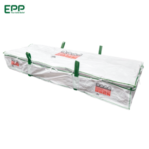 Platten FIBC de gran venta, FIBC autoportante para polvos, bolsas de polipropileno tejido transpirable tubular, Big Bag UN, bolsa FIBC para asbesto - Product Image 3