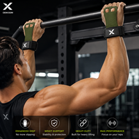 Agarraderas Personalizadas para Levantamiento de Pesas, Agarraderas Ajustables para Gimnasio, Agarraderas Resistentes para Entrenamiento, Material PU Transpirable para Fitness