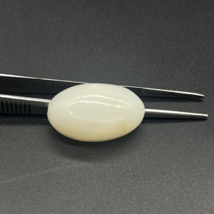 HAYAAT GEMS - Cabujón de Piedra Lunar Blanca Ovalada Natural de 24.20 Quilates, Piedra Preciosa Suelta de la India para la Elaboración de Joyas - Product Image 6