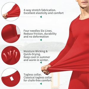 Men's Premium Compression Long Sleeve Performance Shirt Eco-Friendly Slim Fit Spandex/Polyester Quick Dry Base <b>Layer</b> <b>Top</b> for - Product Image 5