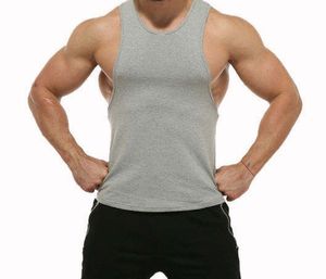 Wholesale Customizable Men's Solid Tank Top <b>Vest</b> Knitted Breathable Smart Casual US Sizes Made Cotton Sleeveless - Product Image 6