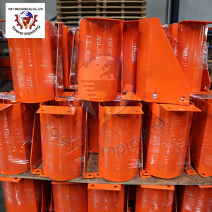 Durable Powder-Coated Metal Steel Storage Rack Foot Base Cover Safety Shelf Guard Protective Powder <b>Stacking</b> Racks <b>Shelves</b> - Product Image 2