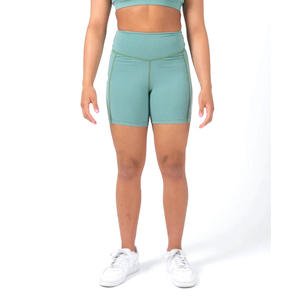 Pantalones Cortos de Ciclismo para Mujer OEM, Sin Costuras, de Secado Rápido, Alta Elasticidad, para Ciclismo y Running, Pantalones Cortos de Compresión para Dama - Product Image 1