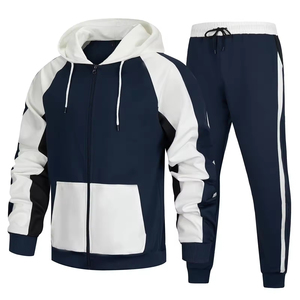 Windproof 100% Cotton Winter Hooded Solid Customized Logo Plus Size Men Tracksuit Drawstring Lightweight Cotton <b>Wind</b> <b>Breaker</b> - Product Image 1
