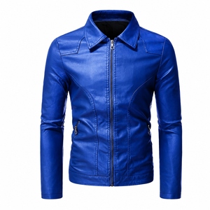 <b>Top</b> Trending Men's Winter <b>Leather</b> Jackets <b>High</b> Quality Custom Made Eco Friendly Front Logo Long Sleeve All Sizes Fashionable - Product Image 4