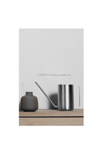 Bote de agua de acero inoxidable de aspecto vintage con una construcción bien equilibrada hecha para el cuidado diario de plantas en interiores y exteriores - Product Image 6