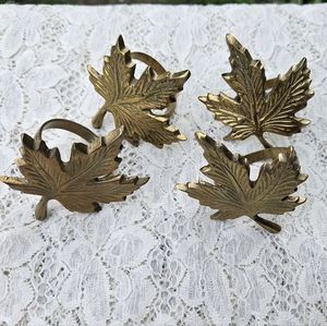 Anneau de serviette en métal décoratif de qualité supérieure, idéal pour des tables élégantes et une décoration intérieure luxueuse - Product Image 3