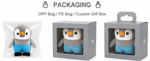 Peluche de Pingüino, Adorable Muñeco de Peluche de Pingüino, Tela Velboa Suave, Animal de Peluche, Cojín de Animal Invernal, Regalo, Peluche Coleccionable, OEM - Product Image 5