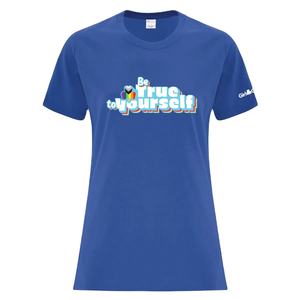 Camiseta estampada de algodón orgánico 100% para mujer, camiseta de manga corta con logotipo antibolitas, Jersey de punto, decoración de botones, estilo informal para - Product Image 2