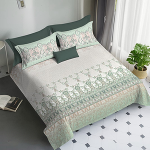 Sábanas de Lujo King Size de Algodón Puro Sin Costuras |   Tela Premium Ultra Suave |   Ropa de Cama Elegante para el Hogar |   Colección de Hoteles - Product Image 1