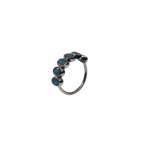 Wedding Wear 925 Sterling Silver Gold Plated Jewelry Emerald Gemstone Women Wear Classic <b>Couple</b> <b>Ring</b> - Product Image 5