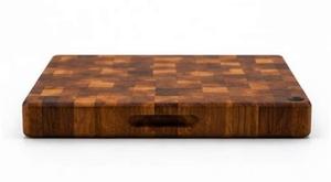Tabla de Cortar de Madera de Acacia Hecha a Mano, Tabla de Cocina Premium, Duradera, Rectangular, Apta para Lavavajillas, Tabla para Preparación de Alimentos - Product Image 4