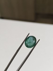 Esmeralda de corte ovalado de 5.87 ct, piedra preciosa natural suelta para anillos, pendientes y collares al mejor precio - Product Image 6