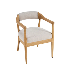 Modern Teak Wood <b>Dining</b> Table Set Upholstered <b>Chair</b> Minimalist <b>Dining</b> Furniture Luxury Wooden <b>Dining</b> Set - Product Image 2