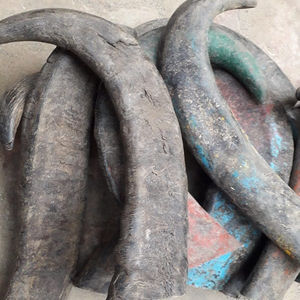 เขาควายดิบธรรมชาติแบบเรียบง่าย ขนาด 10-30 ซม. เป็นมิตรกับสิ่งแวดล้อม เหมาะสำหรับงานฝีมือจากสัตว์ ทำเป็นเครื่องประดับ ด้ามจับ DIY งานฝีมือดั้งเดิม วัสดุสำหรับเครื่องมือ - Product Image 4