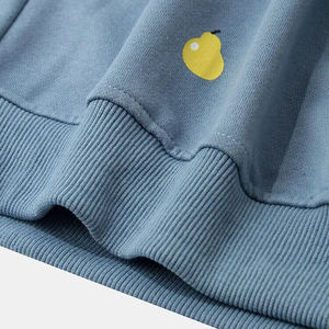 ผู้ผลิตเสื้อสเวตเชิ้ตคอกลมปักโลโก้ตามสั่งสำหรับผู้ชาย ผ้าฝ้าย 100% เสื้อผ้ากีฬาแนวสตรีทแบบเรียบง่ายทรงโอเวอร์ไซส์ - Product Image 6
