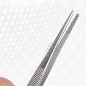 Pinzas para Tejidos de Acero Inoxidable Duraderas con Puntas Cuidadosamente Alineadas, Agarre Firme, Manejo Cómodo, Superficie Lisa, Reutilizables - Product Image 5