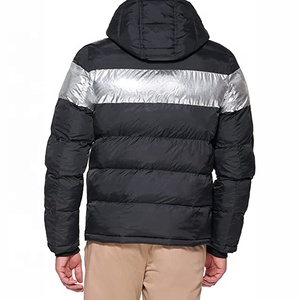 Trending Casual Street Style Men's Hooded Puffer Jacket Plain Bubble Anti-wrinkle Quick Dry best Anti-pilling All <b>Colours</b> And - Product Image 6
