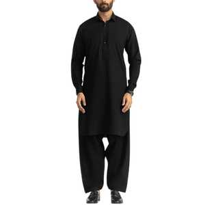 Wholesale <b>Men</b> Salwar Kameez Multi Size Soft Cotton Fabric Stitched <b>Kurta</b> Pant Set Festival Special Indian & Pakistani Clothing - Product Image 1