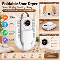 Séchoir à chaussures électrique portable _ Machine de séchage rapide à air chaud pour la maison, les dortoirs et les étudiants