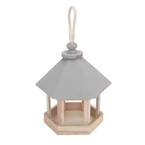 Plateforme d'alimentation pour oiseaux sauvages en cuivre sur piquet de sol, avec base en forme de pagode et plateau, pour l'alimentation quotidienne des oiseaux dans les jardins et sur les pelouses - Product Image 2