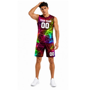 Uniforme de Fútbol Sublimado 7V7 para Hombre y Jóvenes, Uniforme de Compresión Personalizado 7on7, Camisetas de Juego Elásticas, Pantalones Cortos 7 on 7 OEM - Product Image 5