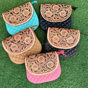 2025 mode à la mode usiné à la main en cuir diamant treillis matelassé sac à bandoulière de luxe en cuir véritable concepteur épaule sacs à main - Product Image 4