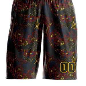 Uniforme de basketball en tissu doux 100% polyester, couleurs attrayantes, ensemble entièrement imprimé, bonne qualité, conçu pour la sublimation. - Product Image 4