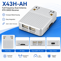 Système de navigation GPS anti-brouillage pour tracteurs X43H-AH, récepteur GNSS RTK double antenne pleine fréquence, compatible GLONASS, Galileo, BeiDou, NavIC