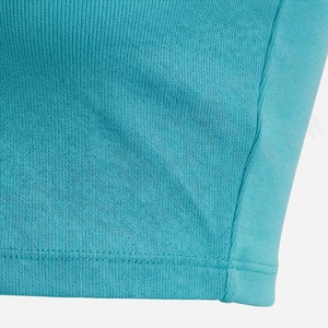 เสื้อครอปท็อปผู้หญิงผ้าฝ้ายสีตามสั่ง แต่งลายปัก สไตล์เซ็กซี่ เหมาะสำหรับใส่เที่ยวกลางคืน ออกกำลังกาย ฟิตเนส หรือเล่นกีฬา - Product Image 5