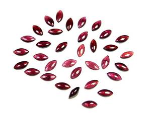 Granate Rodolita Natural, Corte Marquesa, Gema Suelta, Rosa Púrpura, Semipreciosa, Tratada, Alta Calidad, Pulida, Precio de Fábrica - Product Image 3