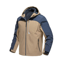 Chaqueta Softshell de Seguridad Unisex Personalizada, Impermeable, Cortavientos, Transpirable, con Capucha, para Invierno, con Diseño Estampado