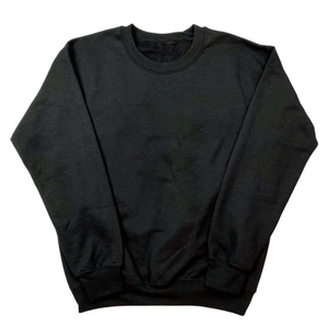 Sudadera Personalizada de Invierno para Mujer, Manga Larga, Negra, Poliéster/Algodón, Diseño Bordado e Impreso en la Parte Delantera, Ropa OEM - Product Image 1