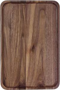 Planche à découper en bois artisanale, forme rectangulaire avec poignée, épaisseur 1,5 cm - Product Image 3
