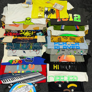 Ropa Mixta al por Mayor para Niños y Niñas de 0 a 12 Años, Estilo Moderno, Vestidos de Algodón, Suministrados por Sheined Kids Tops, Camisetas - Product Image 2