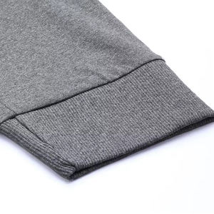 Pantalon de jogging pour hommes avec poches latérales, style décontracté, pour la gym et le fitness, effet délavé - Product Image 6