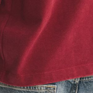 T-shirt à manches longues pour homme, coupe ample, col rond en coton, décontracté, essentiel de la mode, fournisseur OEM ODM pour marque privée personnalisée - Product Image 6