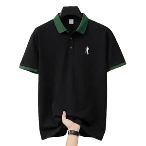 Polo personalizado para hombre, 100% algodón piqué, 220 GSM, manga corta, color sólido, con bordado en el pecho, proveedor informal de Bangladesh. - Product Image 3