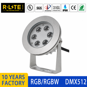 IP68 Waterproof 12V 36W LED Fountain <b>Light</b> RGB Landscape Spotlight 160mm Stainless Steel <b>Pond</b> Garden Swimming Pool Decoration - Product Image 3
