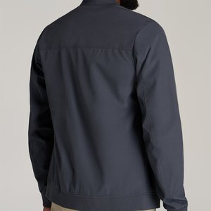 <b>Men</b>’s Stylish Bomber <b>Jacket</b> Slim Fit Casual <b>Lightweight</b> Zip Coat Comfortable Outerwear for Everyday Fashion <b>Men's</b> <b>Jackets</b> - Product Image 2