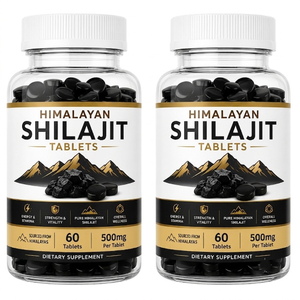 Comprimés de Shilajit de l'Himalaya de qualité supérieure, haute puissance, qualité alimentaire, favorisent l'énergie et la résistance naturelles - Product Image 5