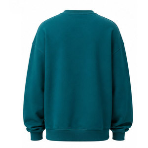 Sudadera elegante para hombre, de tejido grueso, suave y cálido, con cuello redondo, diseño sencillo e informal para el día a día en invierno. - Product Image 5