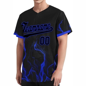 Maillots de baseball de sublimation de haute qualité, vêtements de sport respirants pour l'entraînement au baseball - Product Image 3