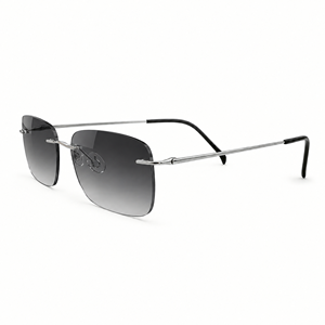 Frameless Eyeglasses Anti Blue Light UV420 Square Titanium Lightweight Pure Titanium Custom Rx Designer - Product Image 2