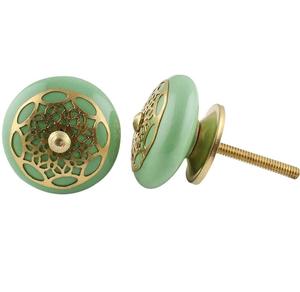 Poignées de porte en céramique à motifs personnalisés, très demandées, idéales pour la maison et le bureau, parfaites pour la revente par les professionnels de la décoration intérieure, à prix abordable. - Product Image 1