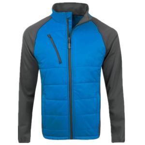 Chaqueta híbrida de invierno para hombre, 100% poliéster, ligera, acolchada, sin capucha - Product Image 3