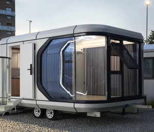 Harga Grosir Kamar Kapsul Baja Mewah Modern untuk Hotel dan Vila, dengan Desain Portabel dan Kecepatan Pemasangan Cepat. - Product Image 3